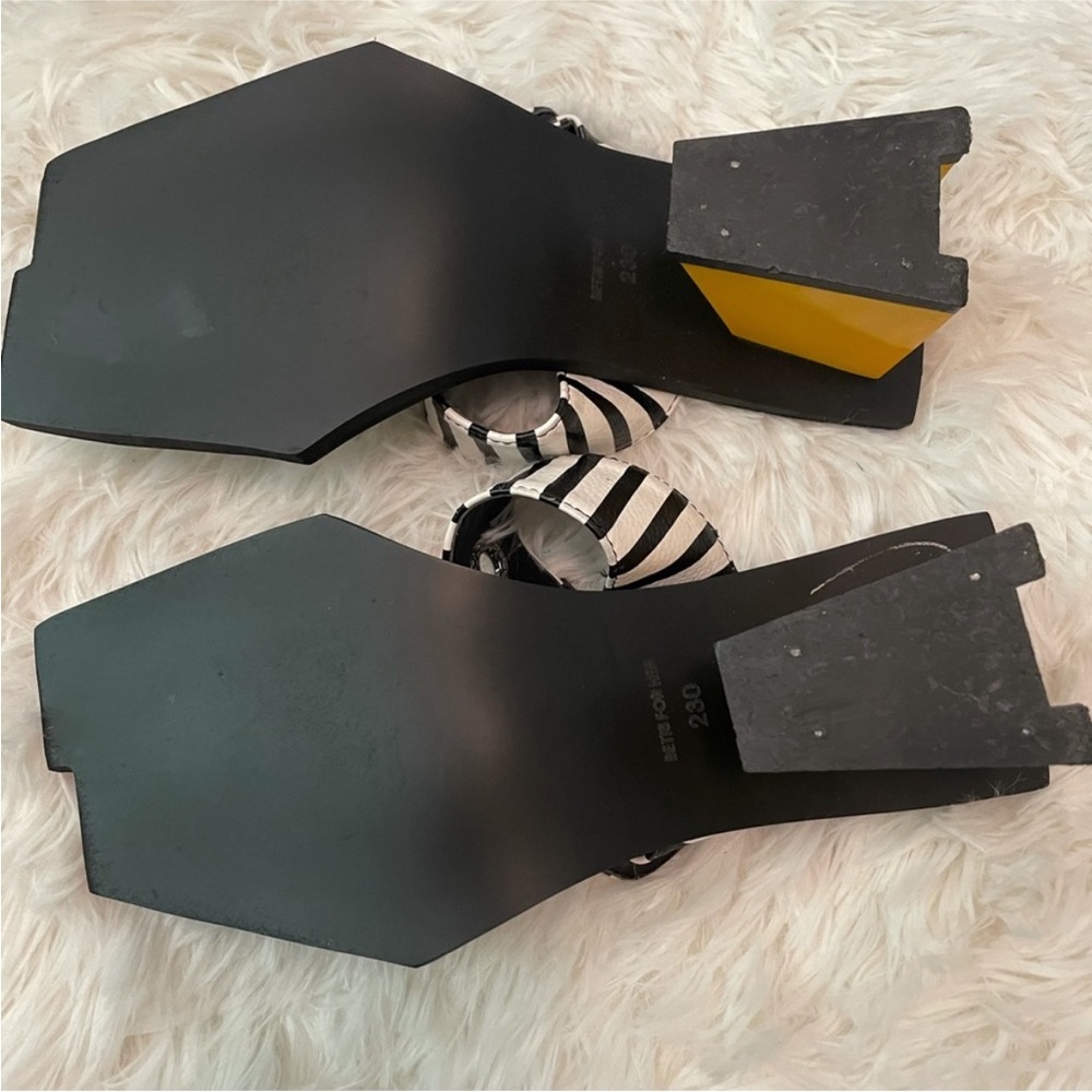 NWOT Block Heel Sandals Sizen6 - Picture 13 of 13
